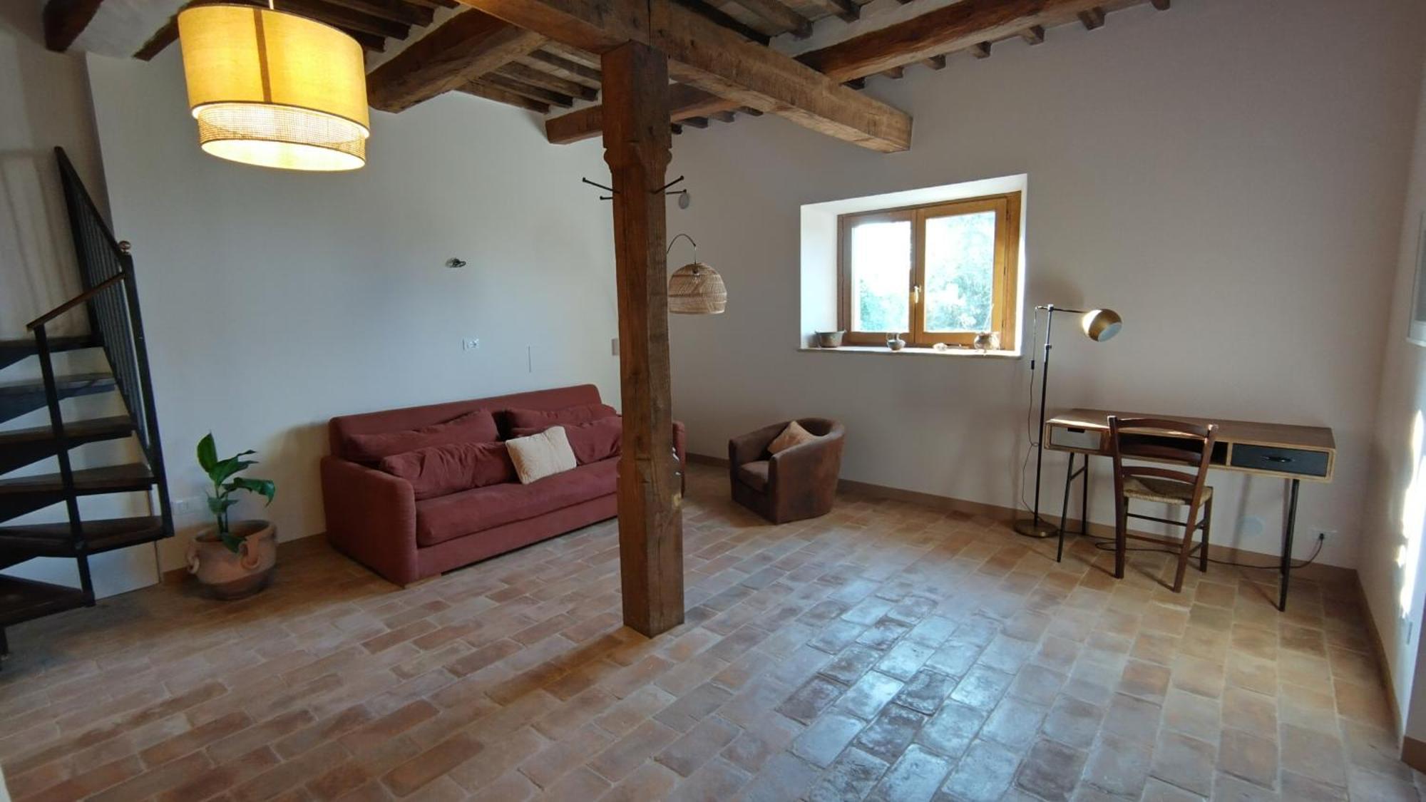 Podere Cerrete - Eco Farmhouse カステル・デル・ピアーノ エクステリア 写真